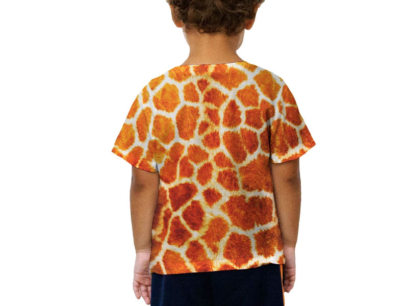 Kid's Giraffe Skin Kids T-Shirt