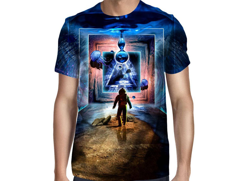 Men's Astronaut Portal To The Beyond T-Shirt