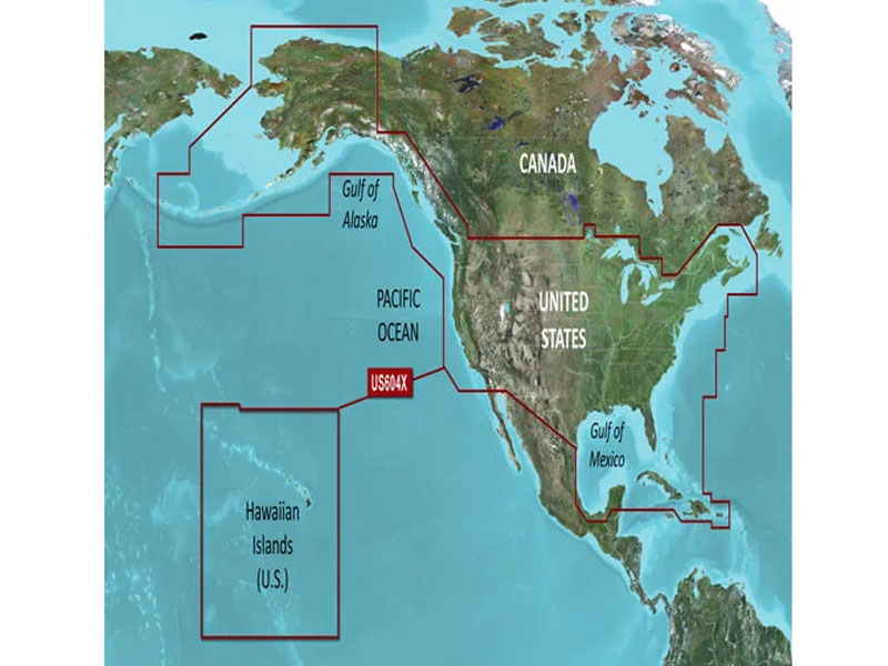 U.S., All and Western Canada Coastal Charts