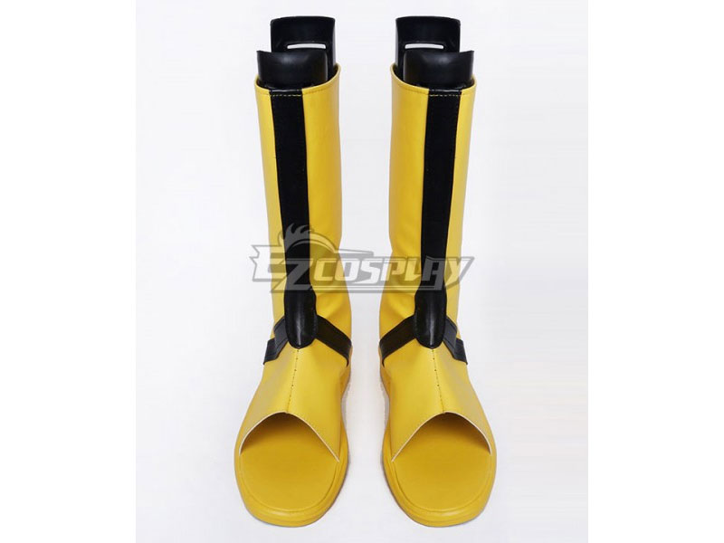 Naruto Uzumaki Naruto Nine-Tails Bijuu Mode Golden Shoes Cosplay Boots