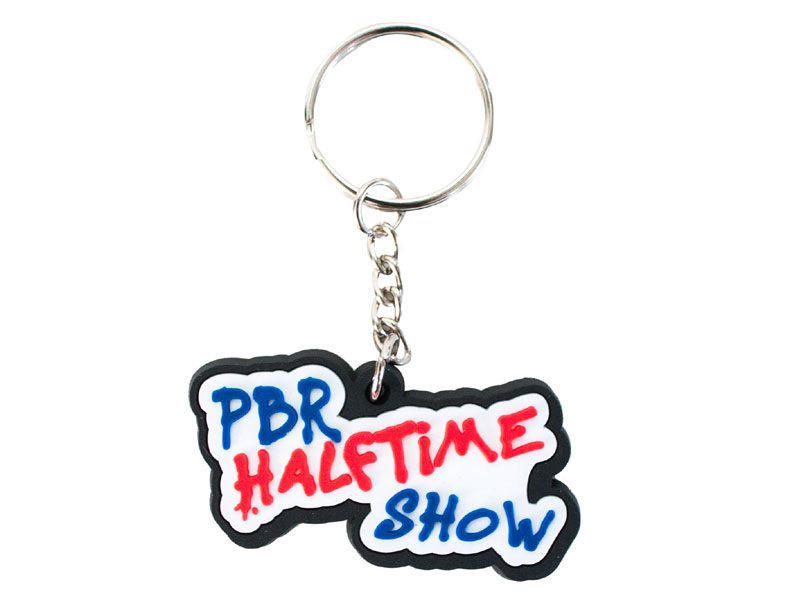 Pabst Blue Ribbon PBR Keychain