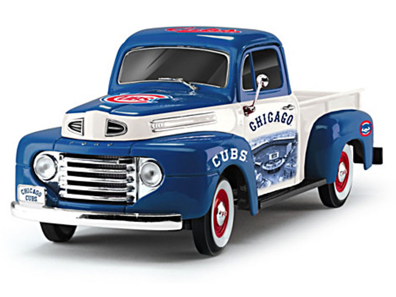 1:18-Scale Cubs 1948 Ford Pickup Truck Sculpture