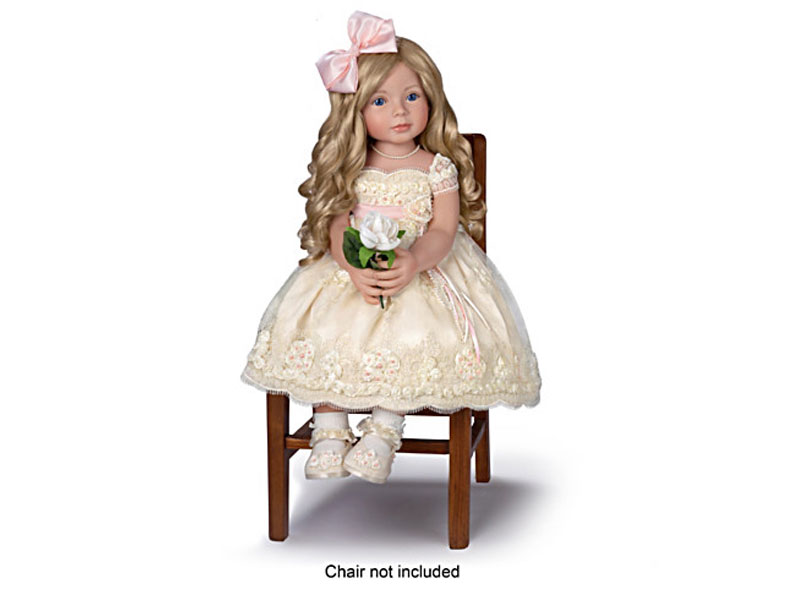 Pearls Lace And Grace Lifelike Child Doll