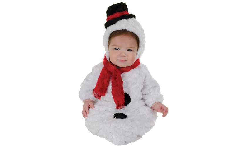 Infant Snowman Bunting Costume