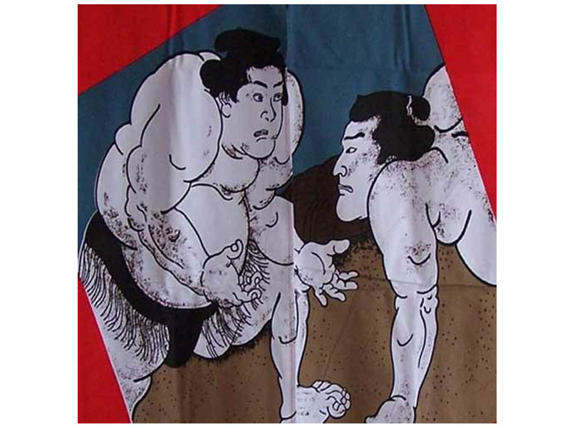 Sumo Battle Noren