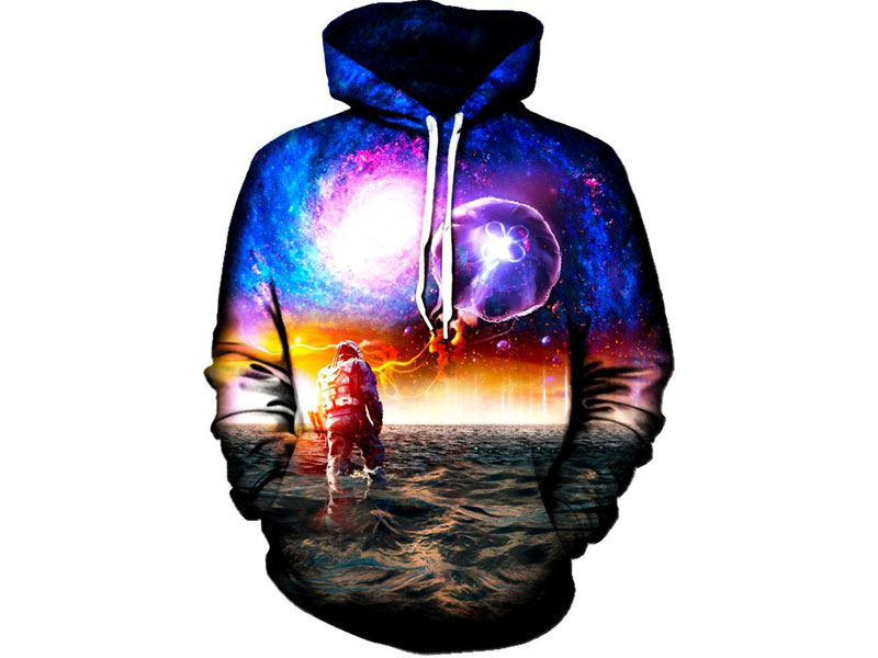 Men's Galactic Jellyfish Hoodie