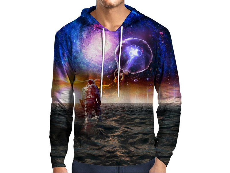 Men's Galactic Jellyfish Hoodie