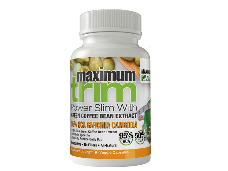 Max Trim Garcinia Cambogia + Green Coffee Bean Extract 30 Ct