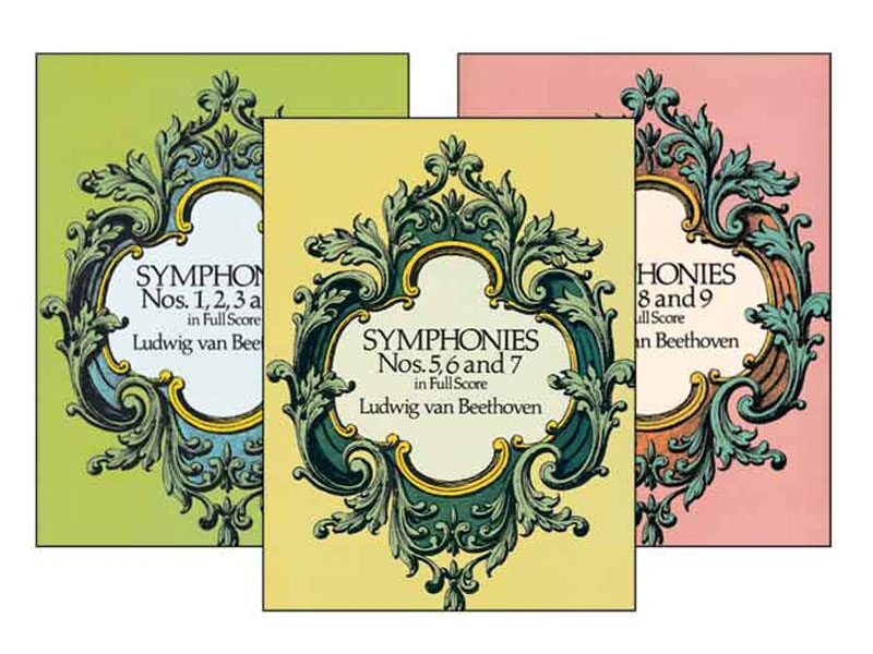Beethoven's Nine Symphonies Three-Volume Set