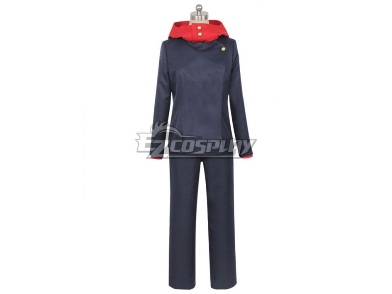 Jujutsu Kaisen Sorcery Fight Yuji Itadori Anime Ver.Deep Blue Cosplay Costume