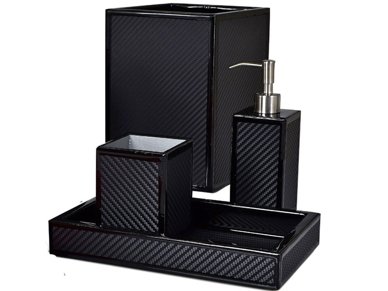 Mike Ally Le Men's Black Tall Square Container
