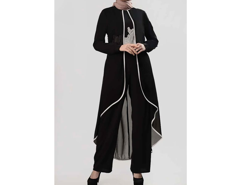 Women's Layered Everyday Jumpsuit Black