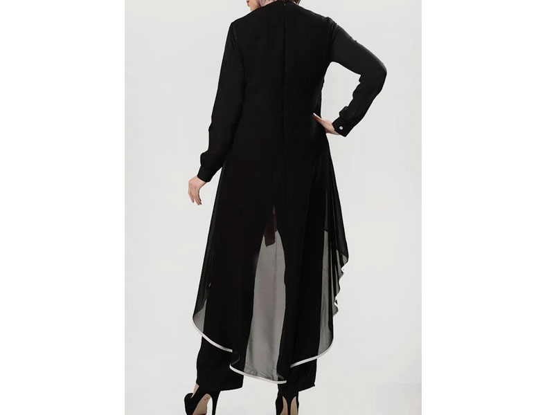 Women's Layered Everyday Jumpsuit Black