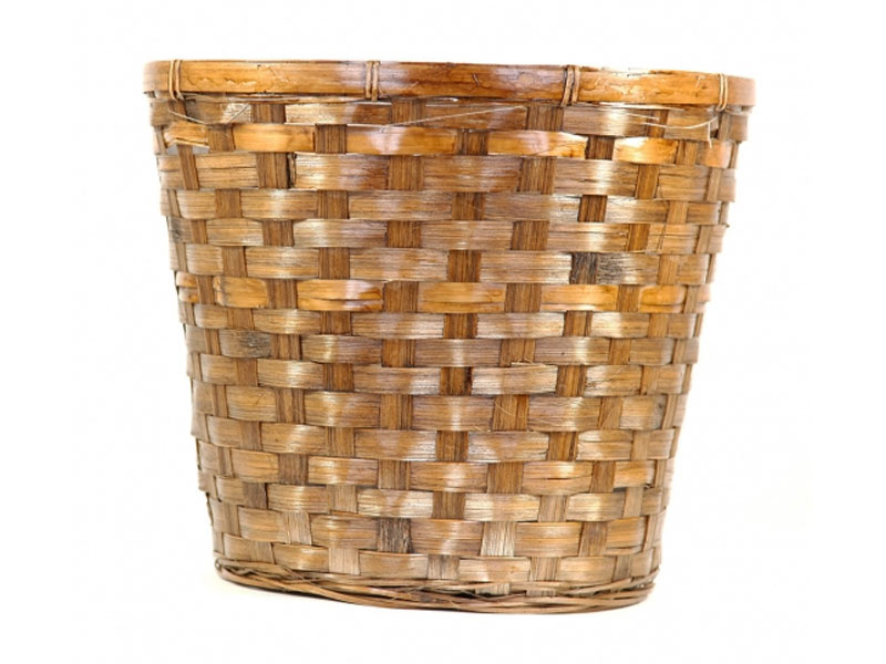 12 inch Bamboo Basket Fits 10 inch Pots