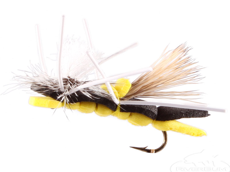 RiverBum Hopper Chernobyl Yellow-Black