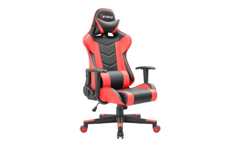 Devoko Ergonomic Gaming Chair Adjustable Height High-back PC Computer Chair