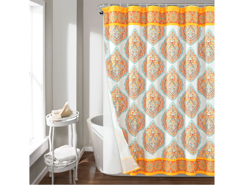 Harley Shower Curtain 14 Piece Complete Set