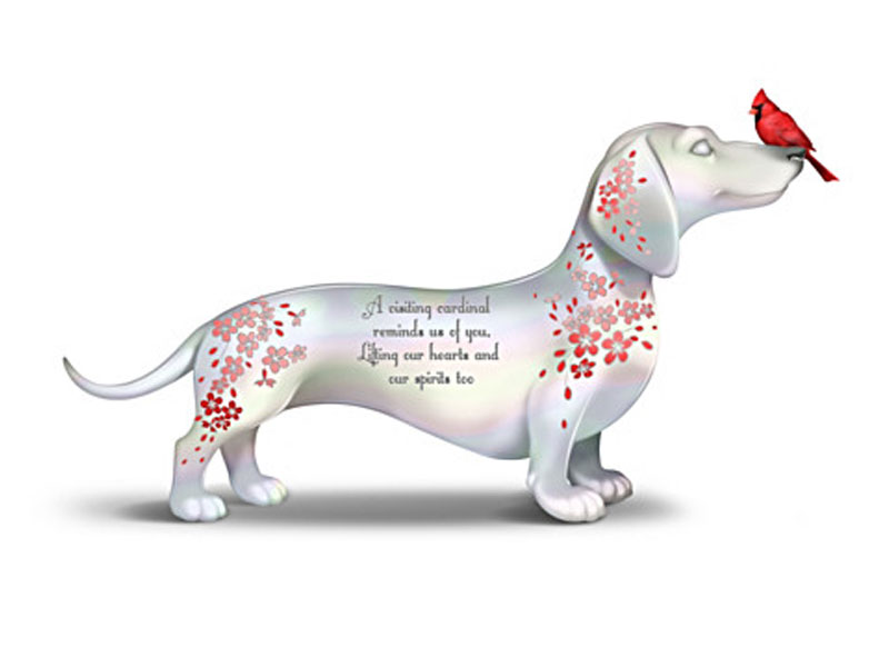 Blake Jensen Dachshund Remembrance Figurine