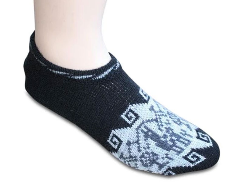 Alpaca Slippers with Padded Sole