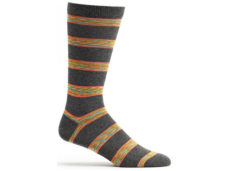 Ozone Women's Space Dye Stripe Sock