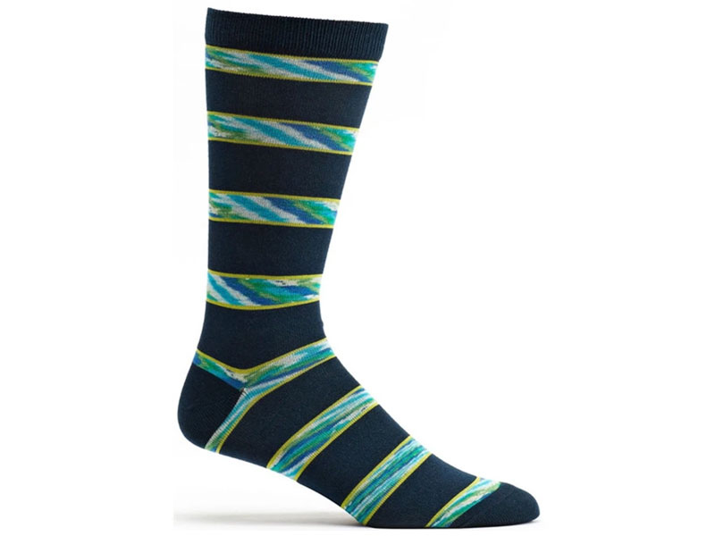 Ozone Women's Space Dye Stripe Sock