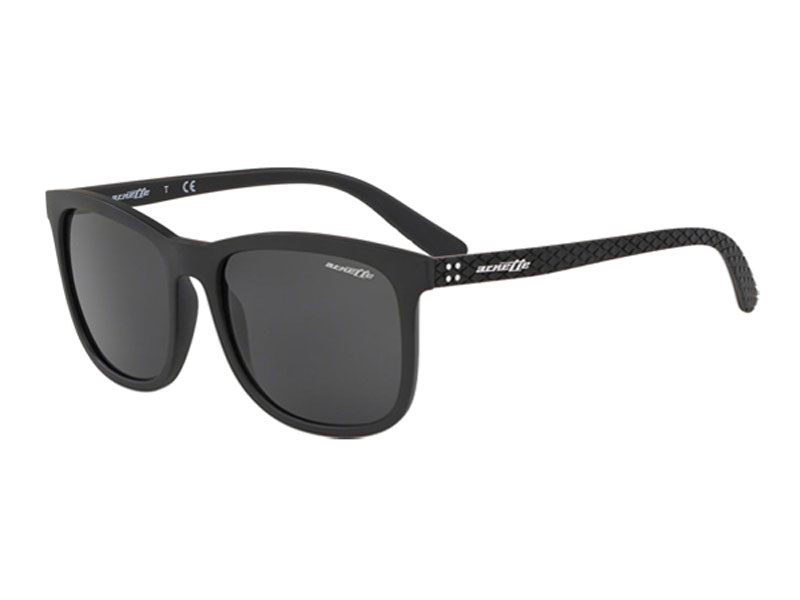 Men's Arnette Chenga Matte Black Square Sunglasses