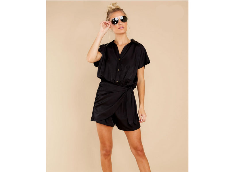 Women's Awaited Chance Black Romper