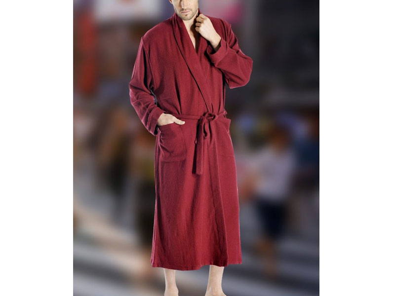 Pure Cashmere Full Length Robe For Men