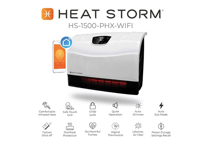 Heat Storm HS-1500 Phoenix WIFI Infrared Heater