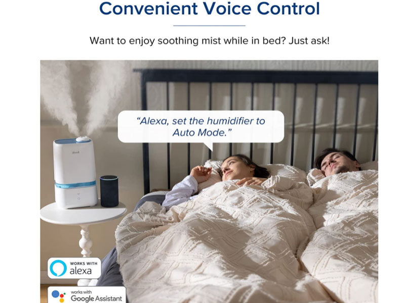 Levolt Smart Wi-Fi Humidifiers for Bedrooms