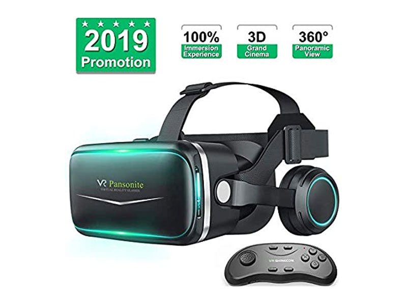 Pansonite Vr Headset with Remote Controller