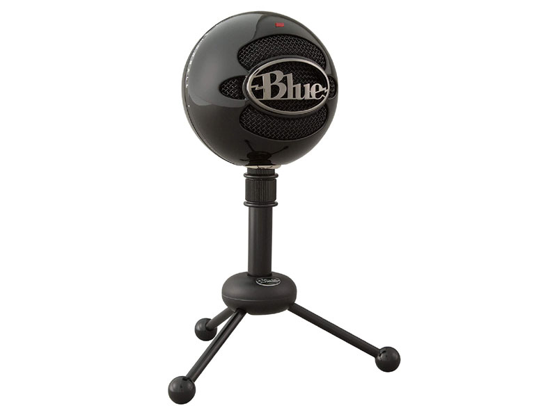 Blue Snowball USB Microphone in Gloss Black