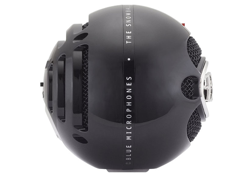 Blue Snowball USB Microphone in Gloss Black