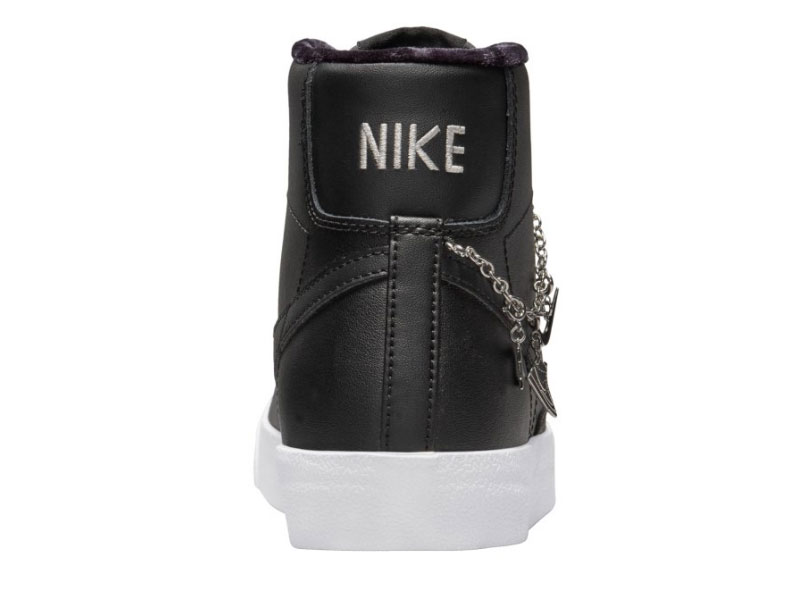 Men's Nike Blazer MID 77 LX Damen Schwarz Silber F001