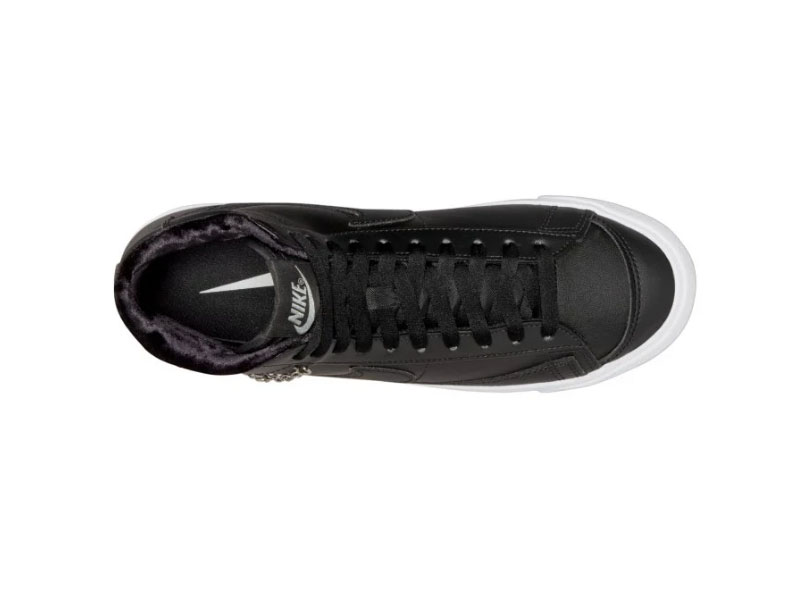 Men's Nike Blazer MID 77 LX Damen Schwarz Silber F001