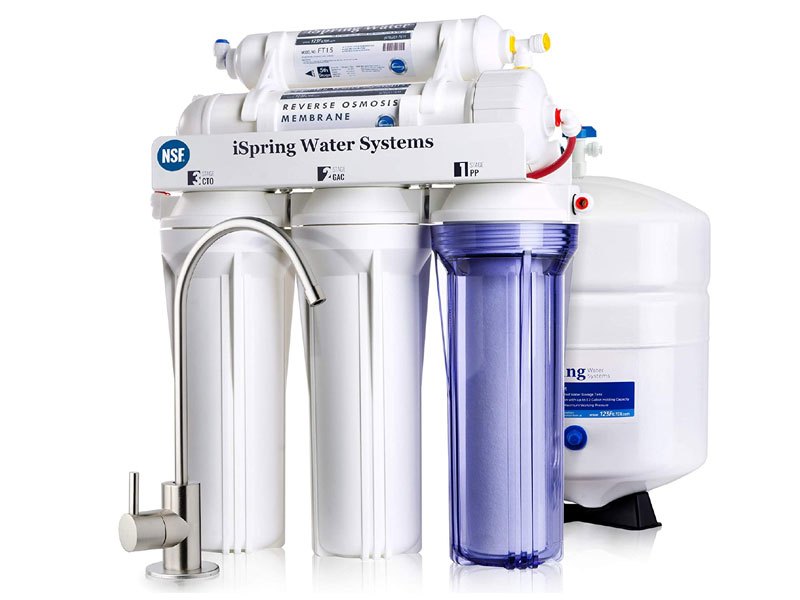 iSpring RCC7 5 Stage Drinking Filtration System