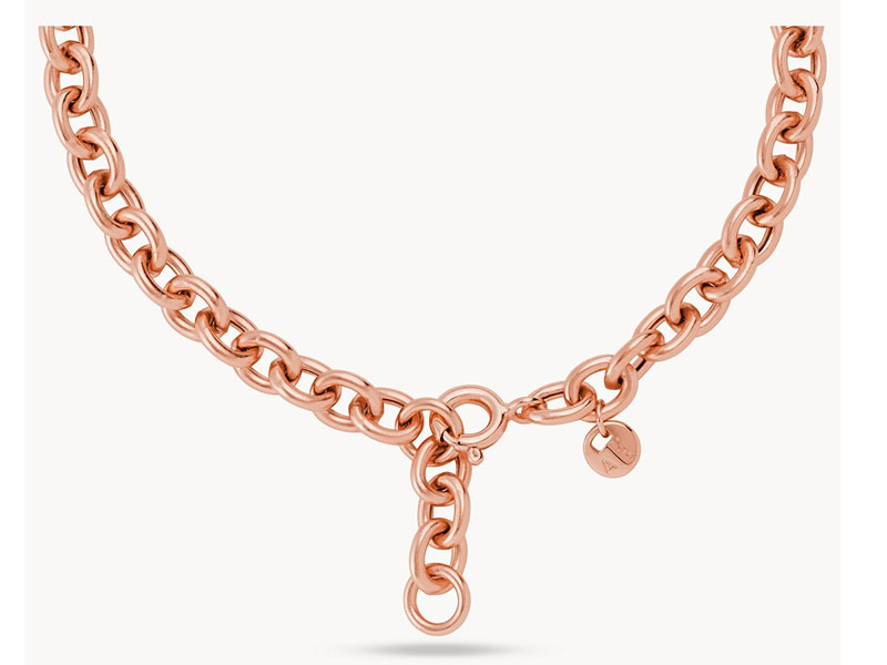 Michael Kors 14k Rose Gold-Plated Pavé Heart Line Bracelet