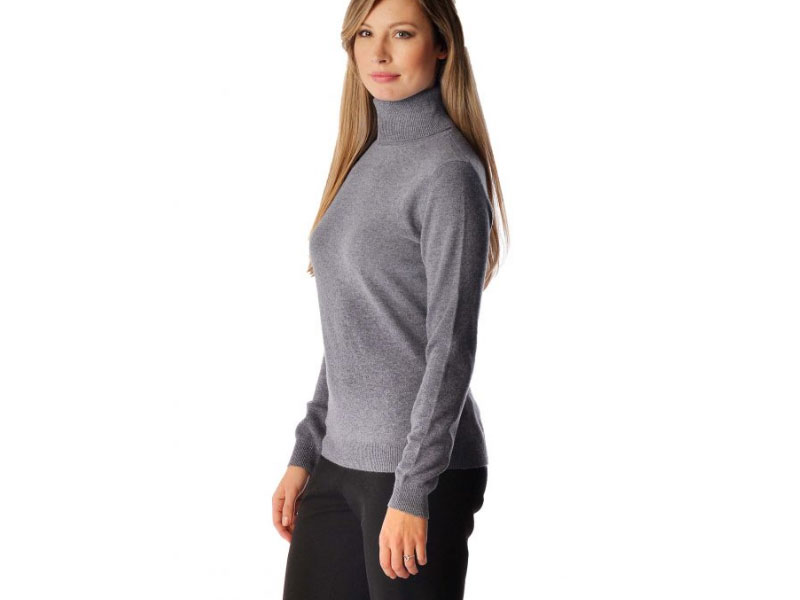 Women’s Pure Cashmere Turtle Neck Sweater
