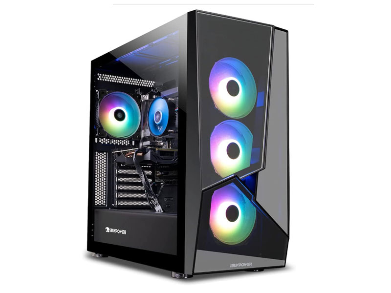 iBUYPOWER Pro Gaming PC Computer Desktop Slate 5 MR 215A