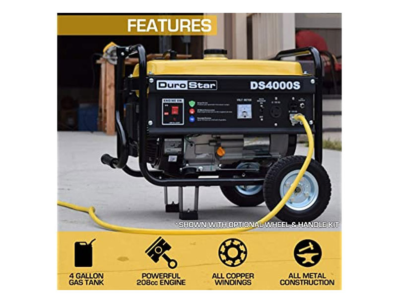 DuroStar DS4000S Portable Generator Yellow/Black