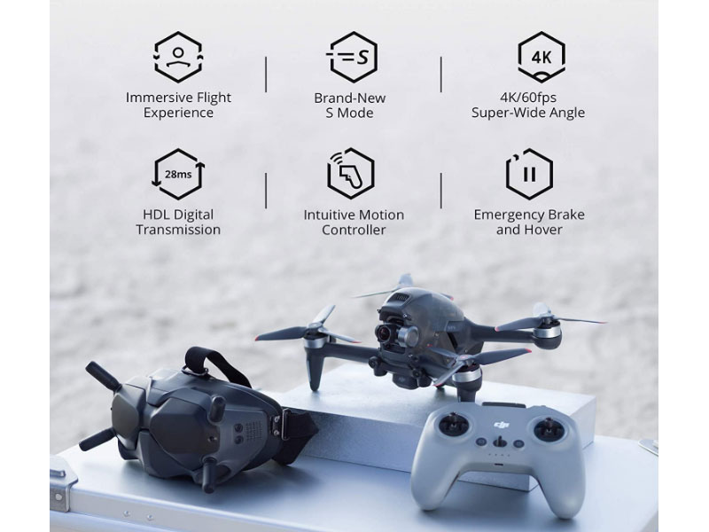 DJI FPV Combo First-Person View Drone UAV Quadcopter