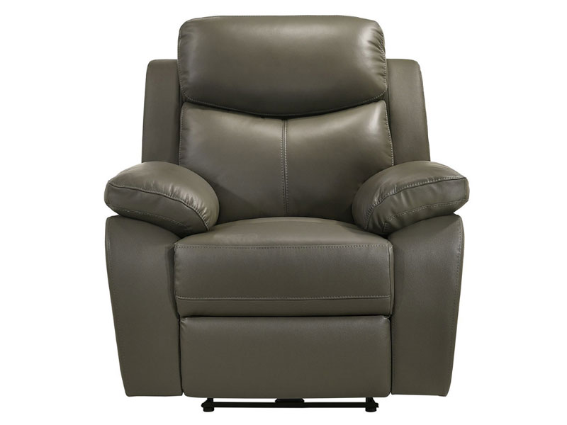 Elements Durham Power Leather Recliner Sofa