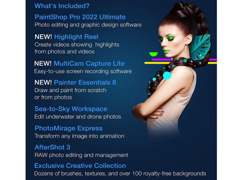 Corel PaintShop Pro 2022 Ultimate Software