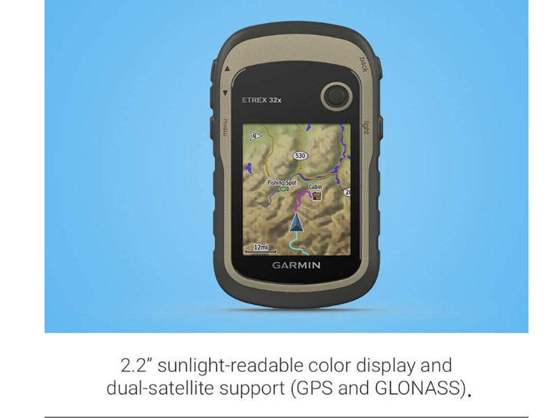 Garmin eTrex 32x Rugged Handheld GPS Navigator