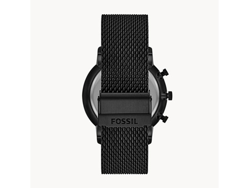 Fossil Neutra Chronograph Stainless Steel Mesh Watch & Bracelet Set