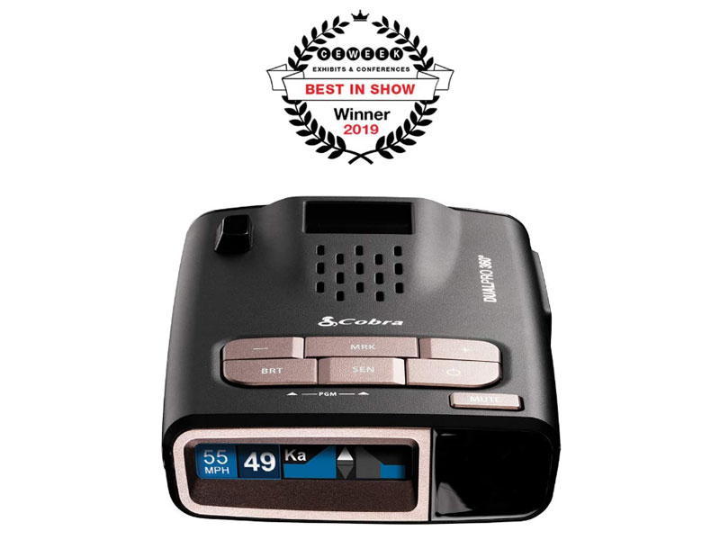 Cobra DualPro 360° Radar Detector by Creators of Escort Radar