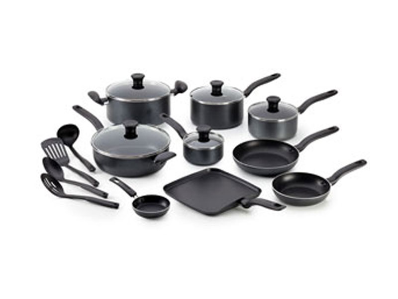 T-Fal Wearever 18pc Initiatives Cookware Set