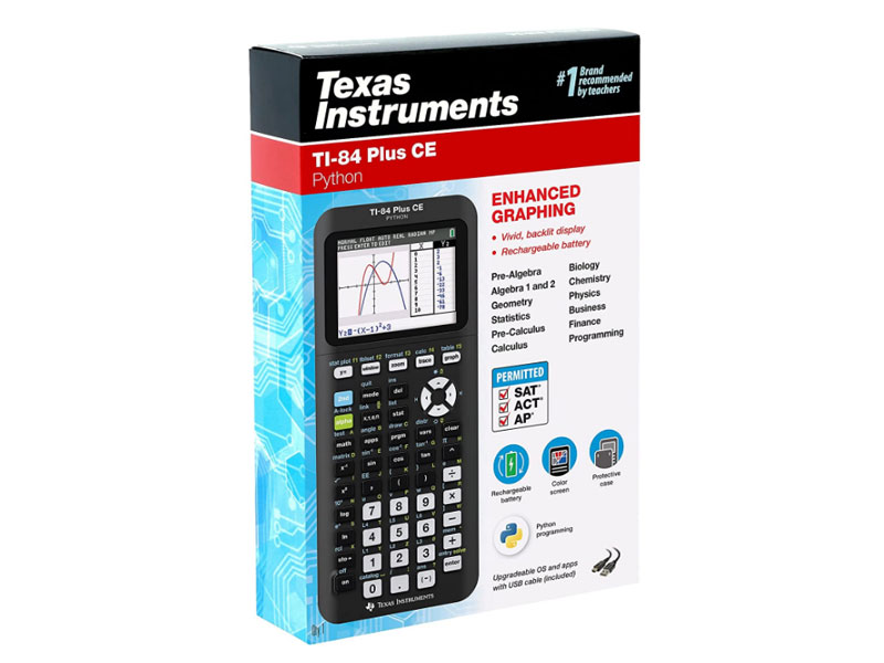 Texas Instruments TI-84 Plus CE Color Graphing Calculator