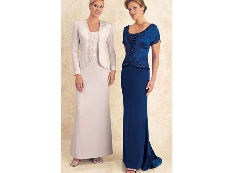 Women's Montage By Mon Cheri Beaded Embroidery Dress 14908