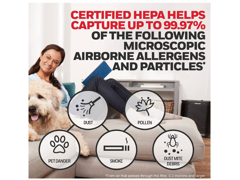 Honeywell HPA300 HEPA Air Purifier Extra-Large Room